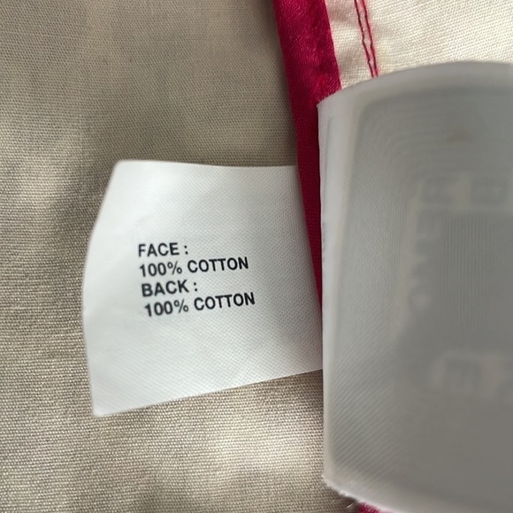 Gap Spring Tulips Pink Red Trench Coat Size Small Button Up Floral - Picture 9 of 12